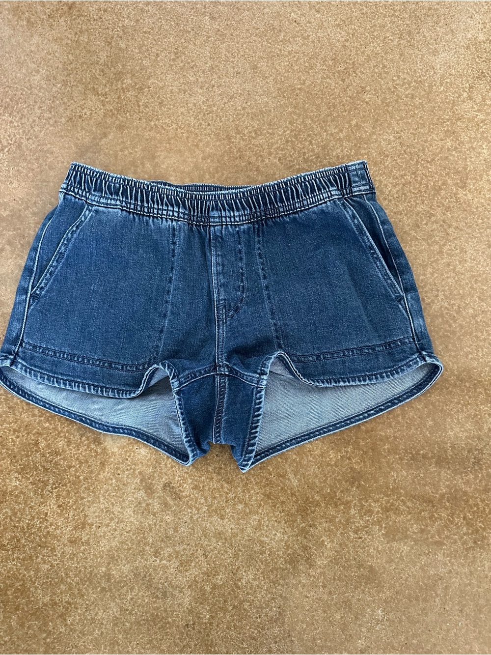 American Eagle Denim low rise Pull-On Women’s Shorts - Blue